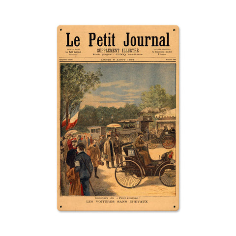 La-Petite-Journal-Vintage-Sign-Metal-Sign