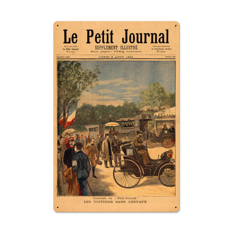La-Petite-Journal-Vintage-Sign-Metal-Sign