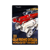 Gran Premio Italia Vintage Sign Metal Sign
