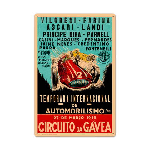 Gavea-Circut-Vintage-Sign-Metal-Sign