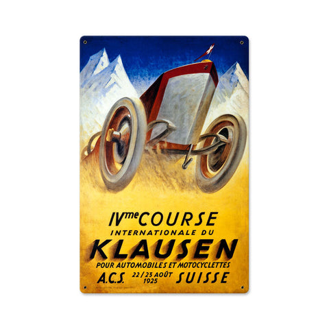 Klausen-Suisse-Vintage-Sign-Metal-Sign
