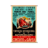 Gavea Circut Vintage Sign Metal Sign