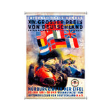 German Grand Prix Vintage Sign Metal Sign