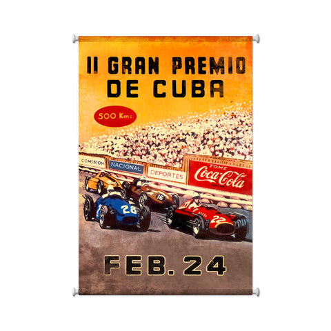 Grand Premio Cuba Vintage Sign Metal Sign