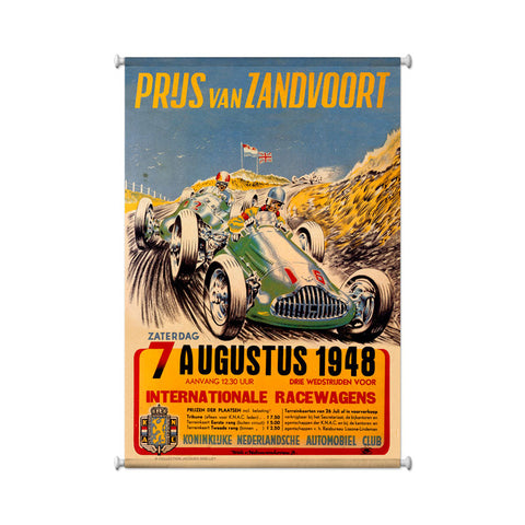 Prus Van Zandvoort Vintage Sign Metal Sign
