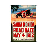 Santa Monica Vintage Sign Metal Sign