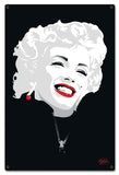 Miki Marilyn Metal Sign
