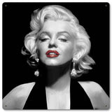 Halter Top Marilyn Metal Sign