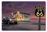 Route 66 Diner Metal Sign