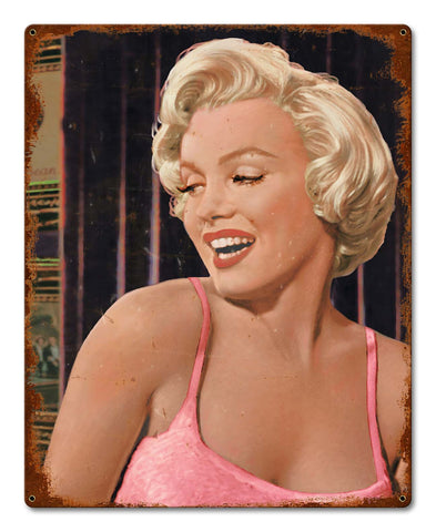 Marilyn's Call Vintage Metal Sign