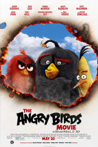 The Angry Birds Movie Style E Movie Poster 11 x 17 inch