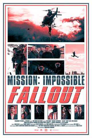 Mission: Impossible - Fallout Movie Poster - 11 x 17 inch