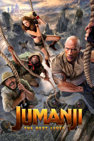 Jumanji: The Next Level Style A Movie Poster 11 x 17 inch