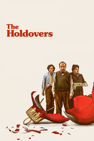 The Holdovers Style C Movie Poster 11 x 17 inch