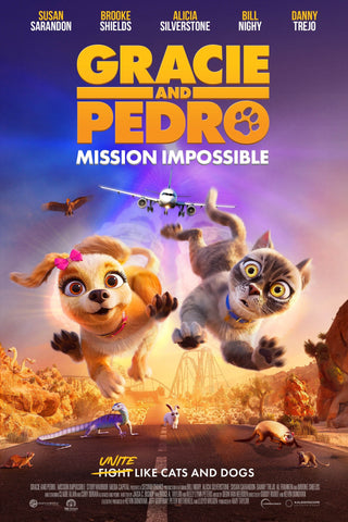 Gracie & Pedro: Pets to the Rescue Style A Movie Poster 11 x 17 inch