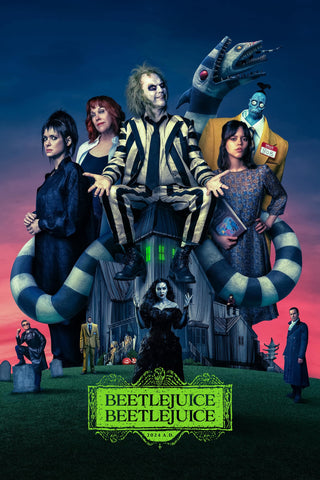 Beetlejuice Beetlejuice Style A Movie Poster 11 x 17 inch