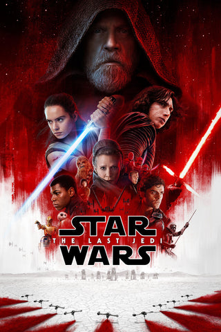 Star Wars: The Last Jedi Style A Movie Poster 27 x 40 inch