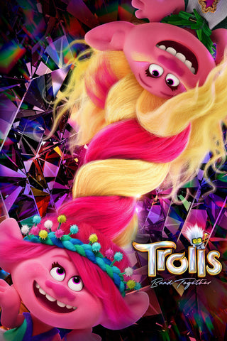 Trolls Band Together Style D Movie Poster 27 x 40 inch