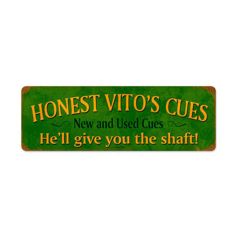 Honest-Vito'S-Vintage-Sign-Metal-Sign