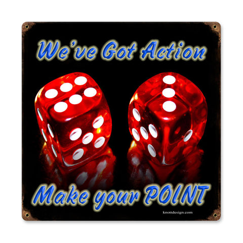 Dice-Make-Point-Vintage-Sign-Metal-Sign