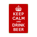 Keep Calm Vintage Sign Metal Sign