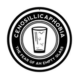 Cenosillicaphobia Vintage Sign Metal Sign