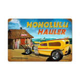 Honolulu Hauler Vintage Sign Metal Sign