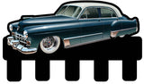 Blue Pontiac Key Holder Metal Sign