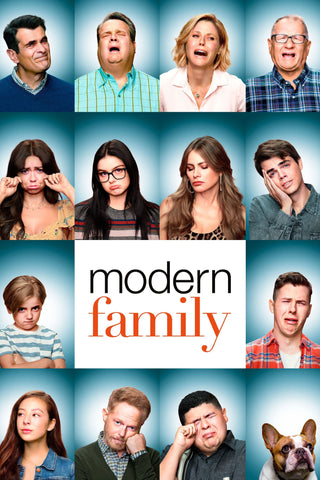 Modern Family Style: 2 - 11 x 17 inch. TV Show Poster