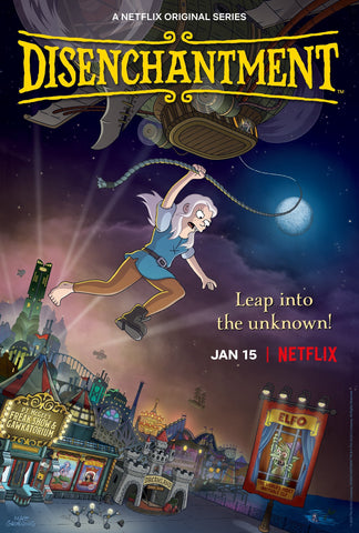 Disenchantment Style: 2 - 27 x 40 inch. TV Show Poster