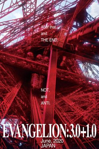 Evangelion: 3.0+1.0 Thrice Upon a Time Style B Movie Poster 11 x 17 inch