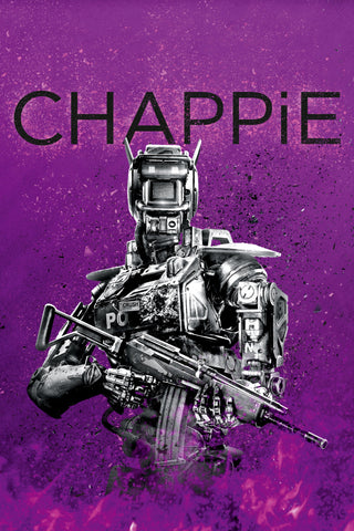 Chappie Style C Movie Poster 11 x 17 inch
