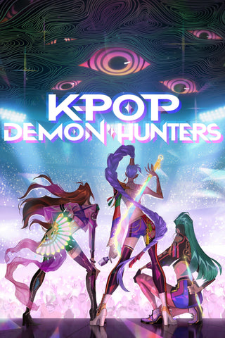 KPop Demon Hunters Style B Movie Poster 27 x 40 inch
