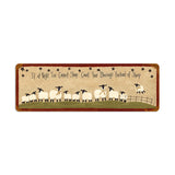 Count Sheep Vintage Sign Metal Sign