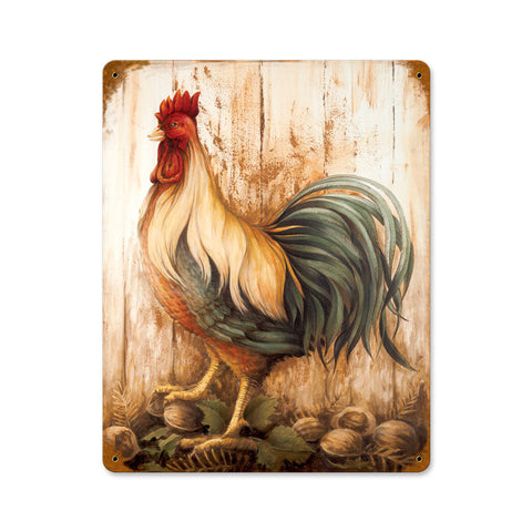 Rooster-Barnwood-Vintage-Sign-Metal-Sign