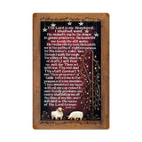 Lords Prayer Vintage Sign Metal Sign