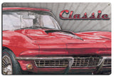 Classic Car Vintage Sign Metal Sign