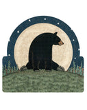 Bear Moon Vintage Sign Metal Sign