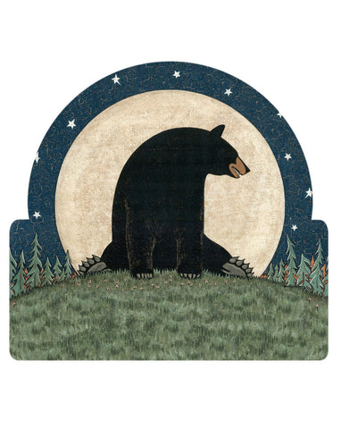 Bear-Moon-Vintage-Sign-Metal-Sign