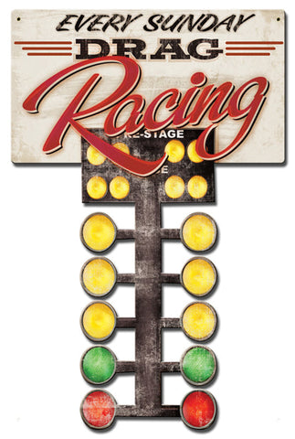 Drag-Racing-Vintage-Sign-Metal-Sign