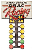 Drag Racing Vintage Sign Metal Sign