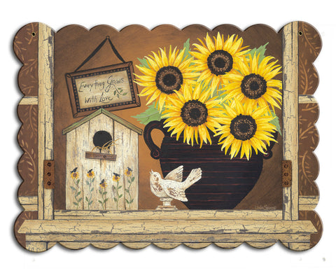 Grows-With-Love-Vintage-Sign-Metal-Sign