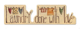 Laundry Love Vintage Sign Metal Sign