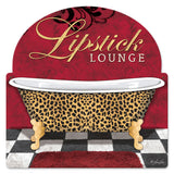 Lipstick Lounge Vintage Sign Metal Sign