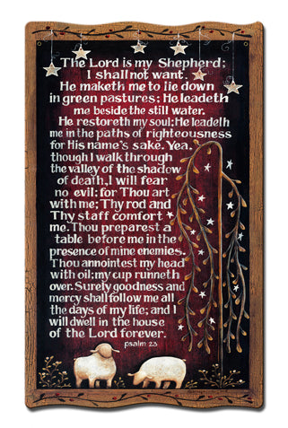 Lords Prayer Vintage Sign Metal Sign