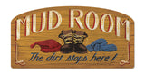 Mud Room Vintage Sign Metal Sign