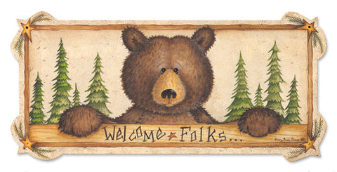 Welcome-Folks-Vintage-Sign-Metal-Sign
