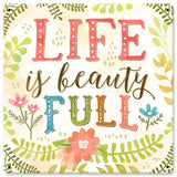 Life is Full Vintage Sign Metal Sign