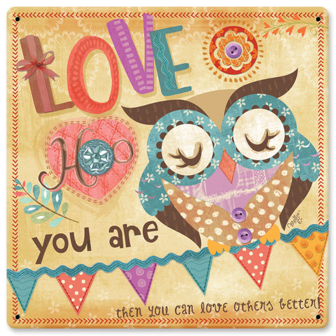 Love-Hoo-You-Are-Vintage-Sign-Metal-Sign