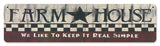 Farm House Vintage Sign Metal Sign